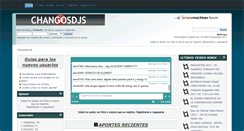 Desktop Screenshot of changosdjs.com