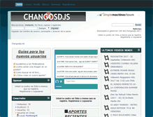 Tablet Screenshot of changosdjs.com
